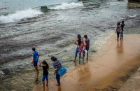 Beach at Galle Face, Colombo