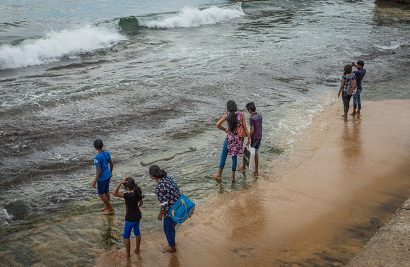 Beach at Galle Face, Colombo