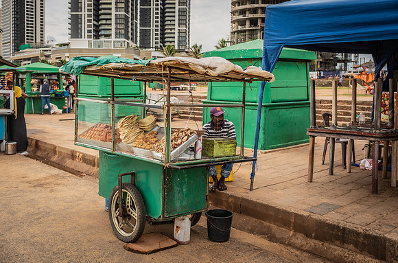 Beach at Galle Face, Colombo